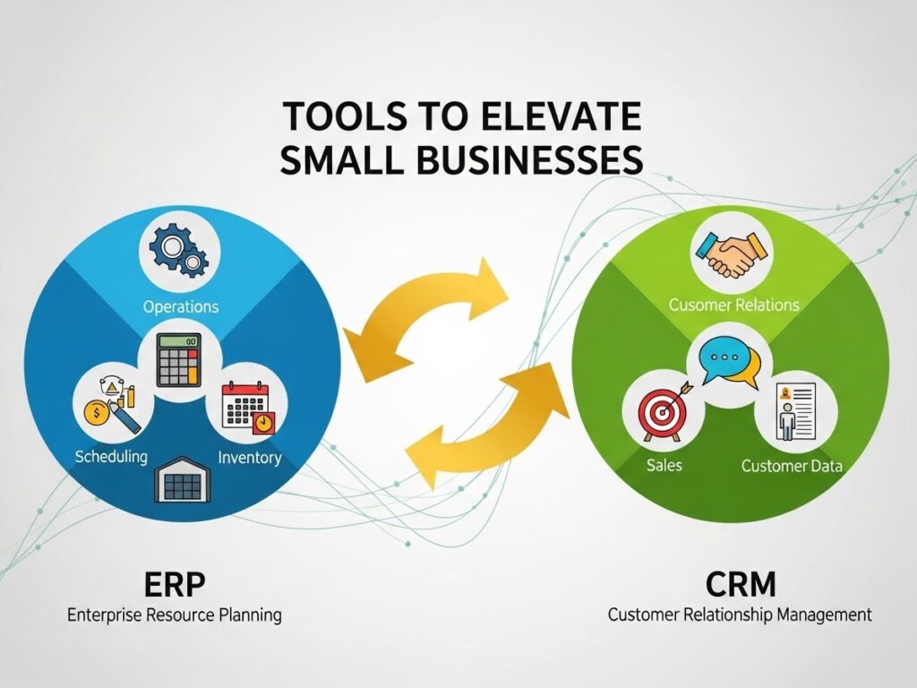 ERP and CRM: Tools to Elevate Small Businesses